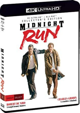 Midnight Run 4K (1988) de Martin Brest - front cover