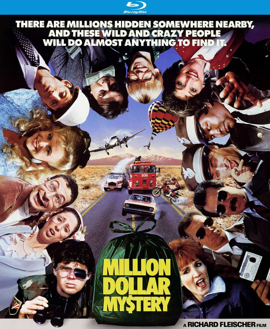 Million Dollar Mystery (1987) de Richard Fleischer - front cover