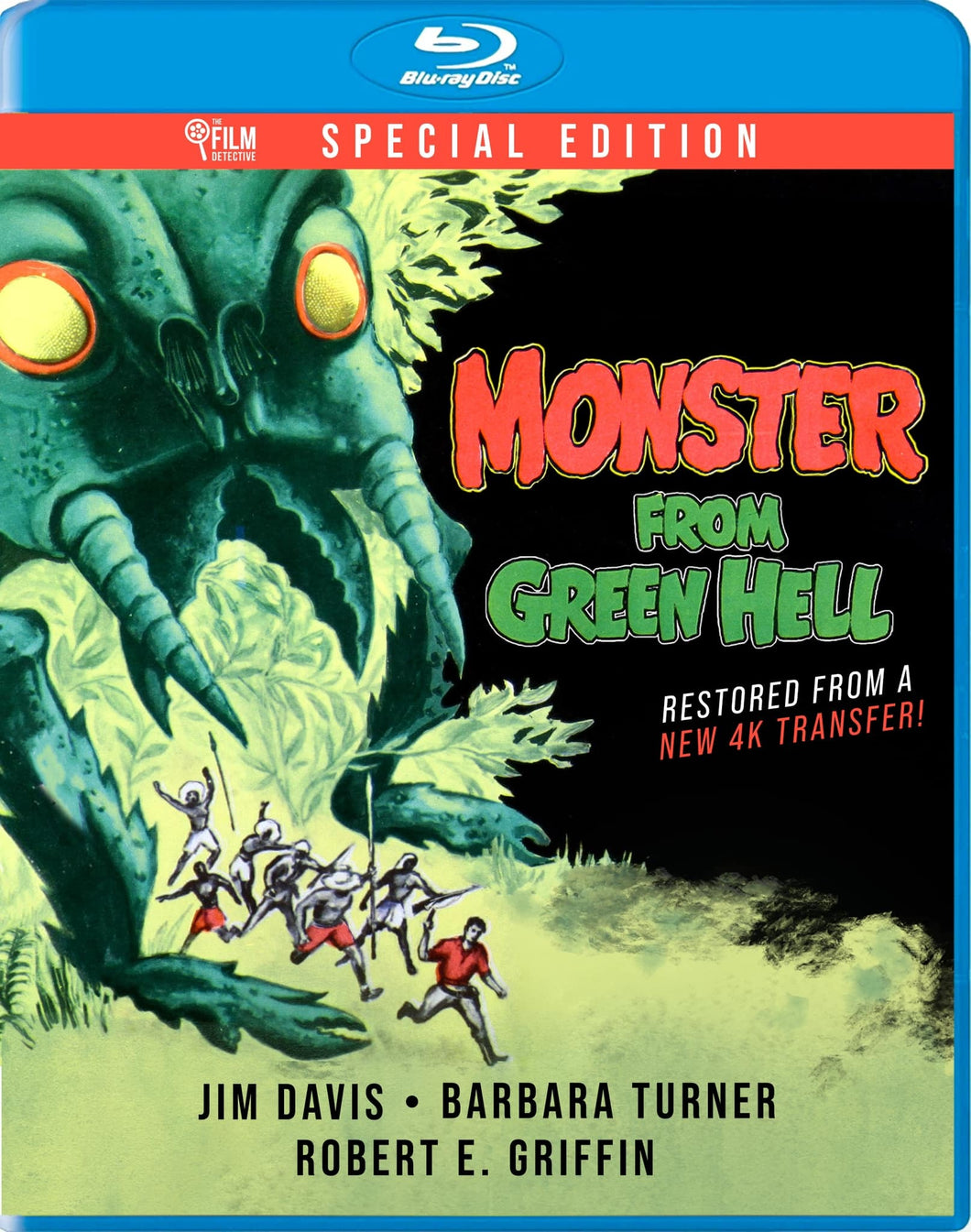 Monster from Green Hell (1957) de Kenneth G. Crane - front cover