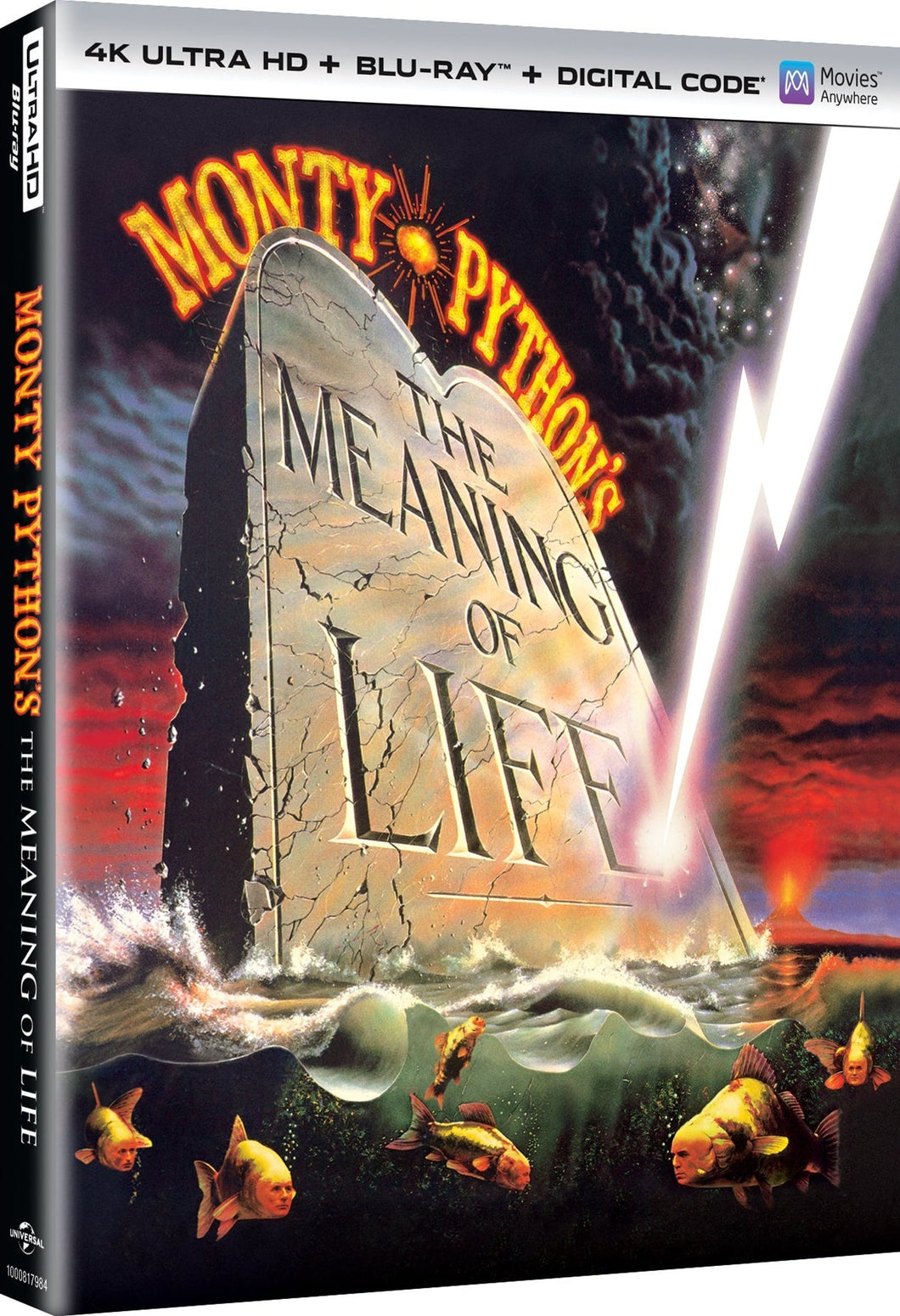 Monty Python's The Meaning of Life 4K (1983) de Terry Jones - front cover