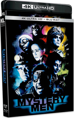 Mystery Men 4K (1999) de Kinka Usher - front cover