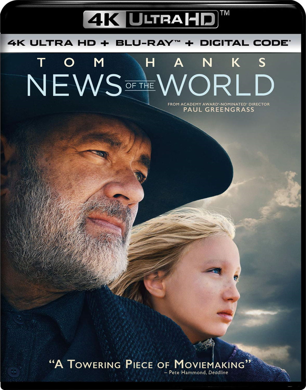 News of the World 4K (2020) de Paul Greengrass - front cover