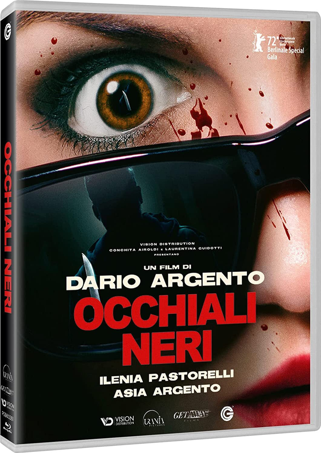 Occhiali Neri (2022) de Dario Argento - front cover