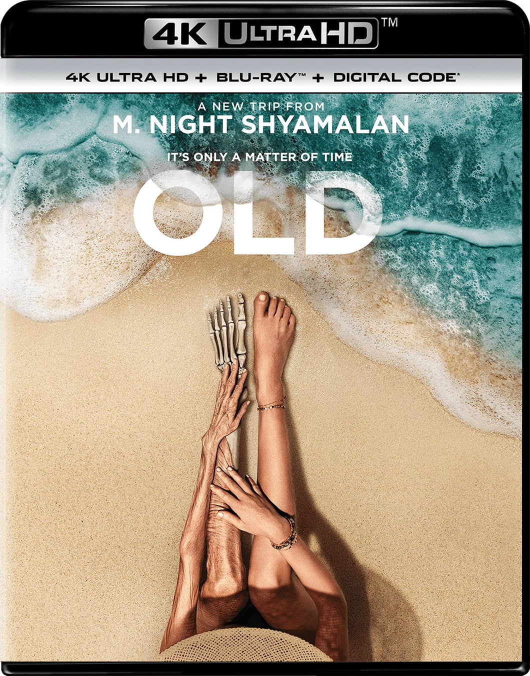 Old 4K (2021) de M. Night Shyamalan - front cover