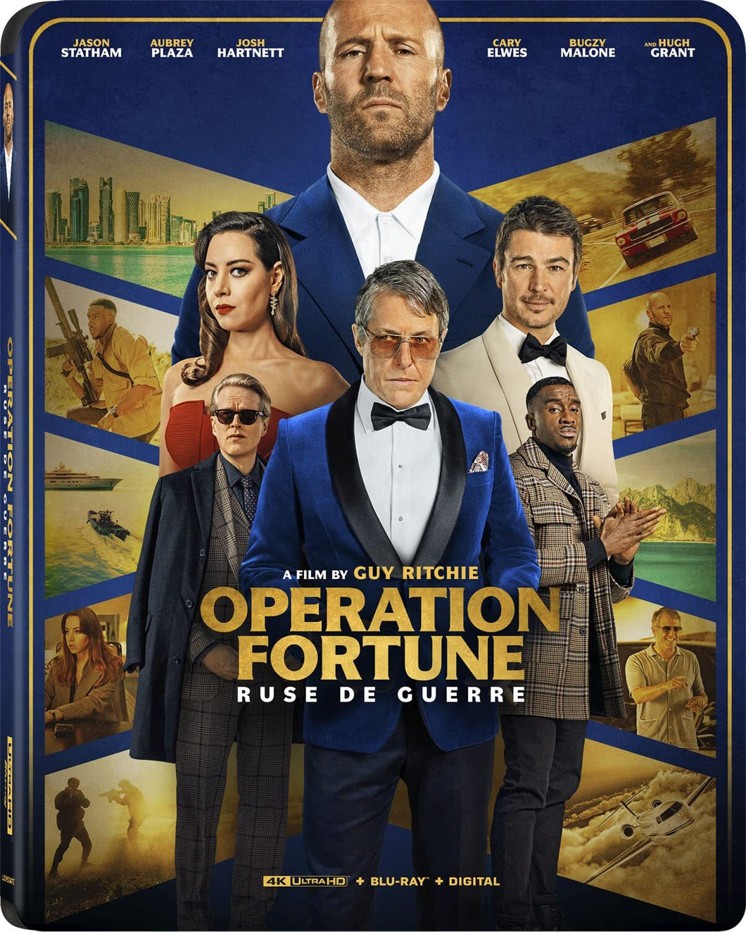Operation Fortune: Ruse de Guerre 4K (2023) de Guy Ritchie - front cover