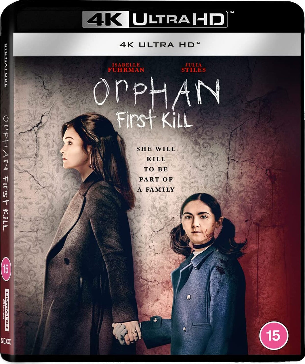 Orphan: First Kill 4K (2022) de William Brent Bell - front cover