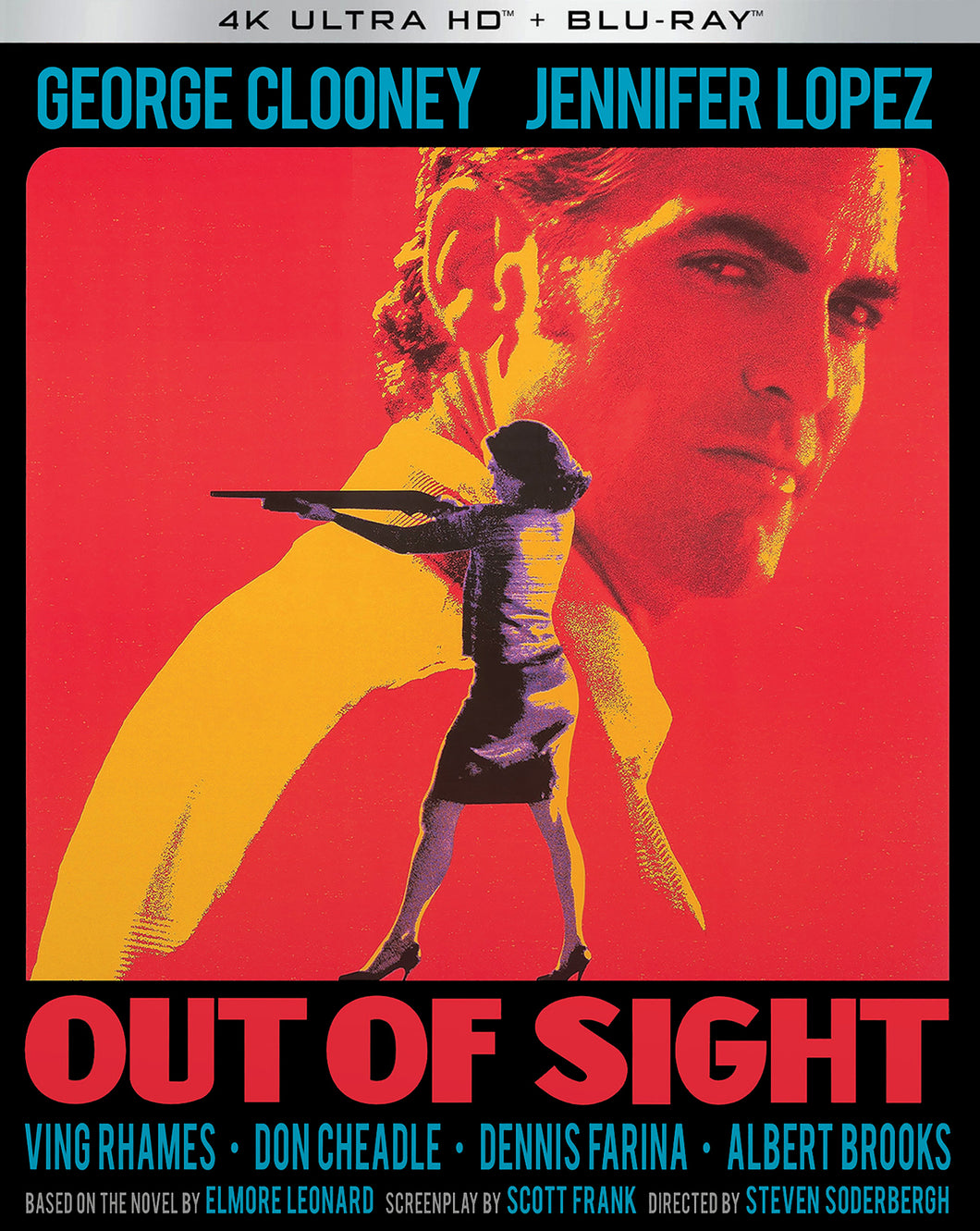 Out of Sight 4K (1998) de Steven Soderbergh - front cover