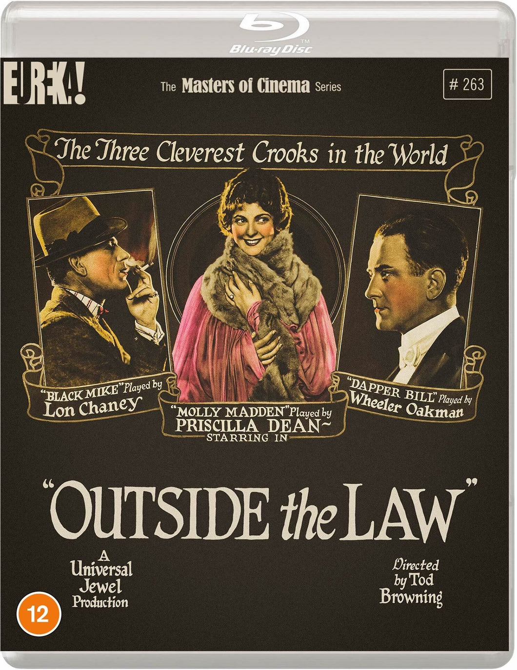 Outside the Law (1920) de Tod Browning - front cover