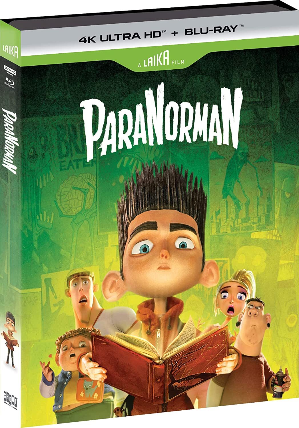 ParaNorman 4K (2012) de Sam Fell, Chris Butler (XII) - front cover