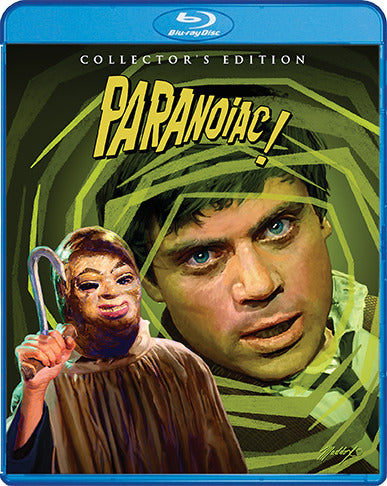 Paranoiac (1963) de Freddie Francis - front cover