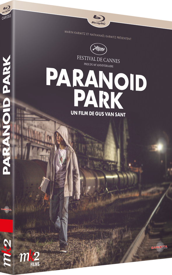 Paranoid Park (2007) de Gus Van Sant - front cover