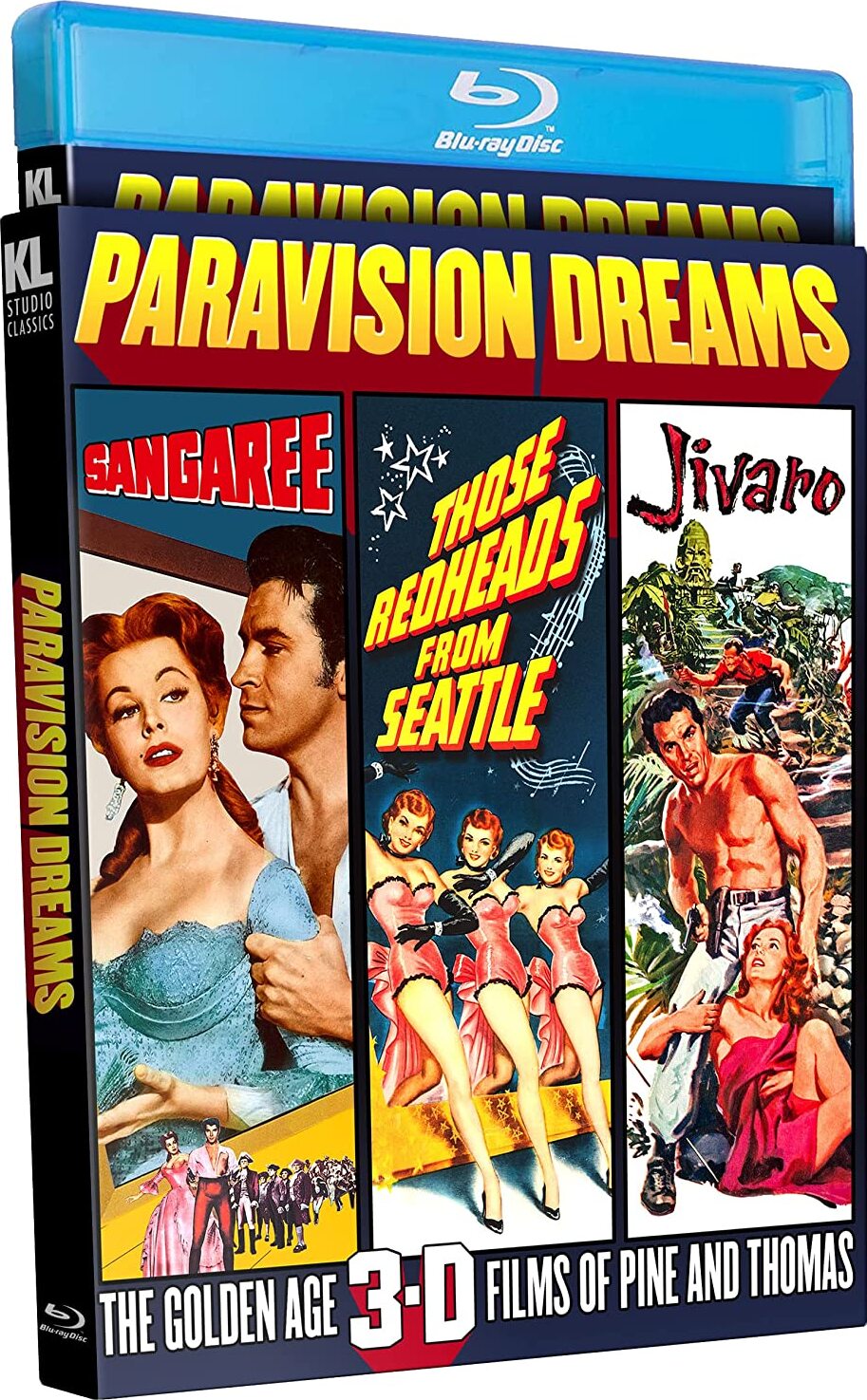 Paravision Dreams: The Golden Age 3-D Films of Pine and Thomas (1953-1954) de Edward Ludwig, Lewis R. Foster - front cover
