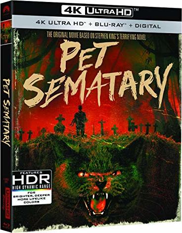 Pet Sematary 4K (1989) de Mary Lambert - front cover