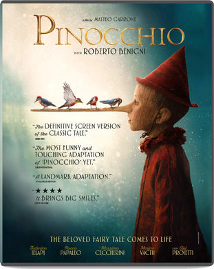 Pinocchio (2019) de Matteo Garrone - front cover