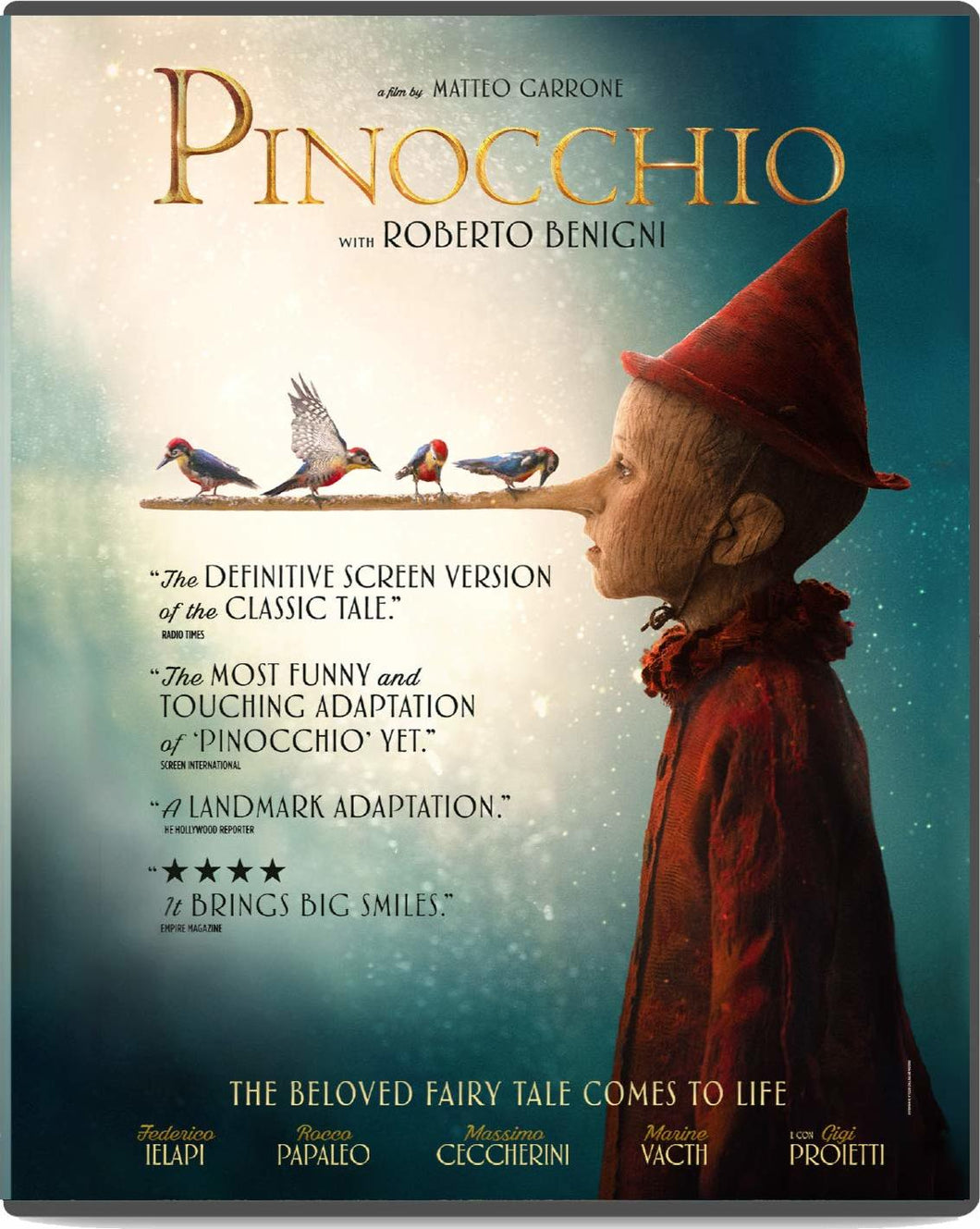 Pinocchio (2019) de Matteo Garrone - front cover