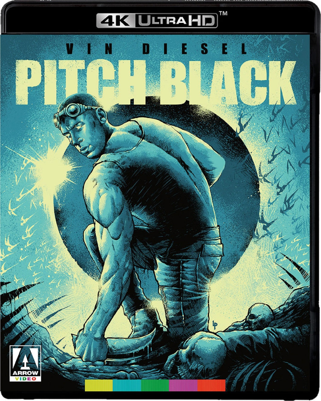 Pitch Black 4K (2000) de David Twohy - front cover