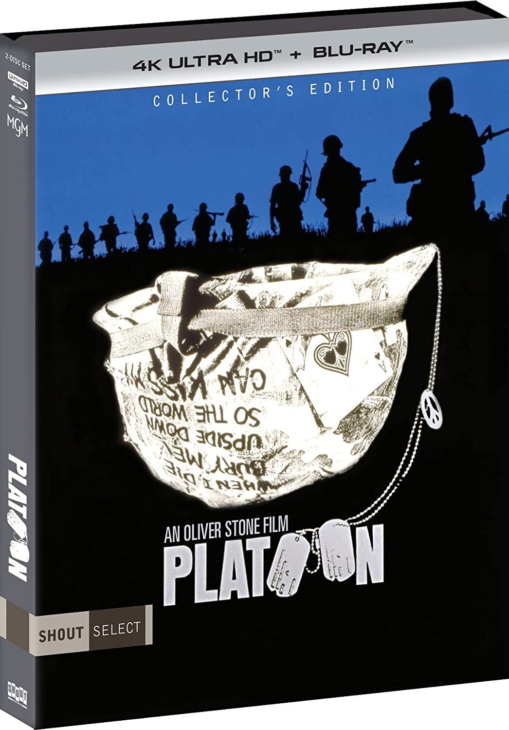 Platoon 4K (1986) de Oliver Stone - front cover