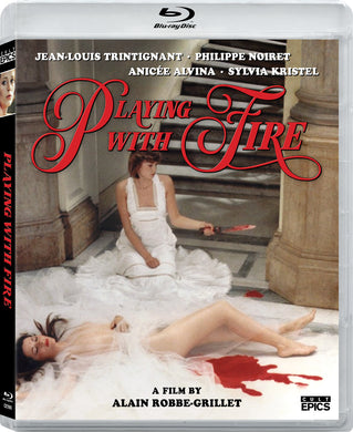 Playing with Fire (Le Jeu avec le Feu) (VF) (1975) de Alain Robbe-Grillet - front cover