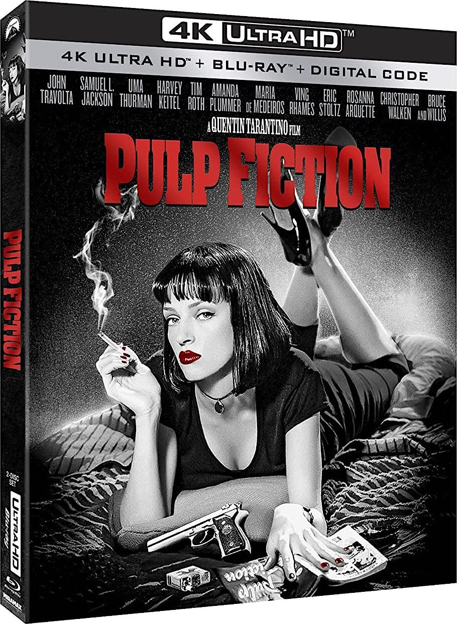 Pulp Fiction 4K (avec STFR) (1994) de Quentin Tarantino - front cover