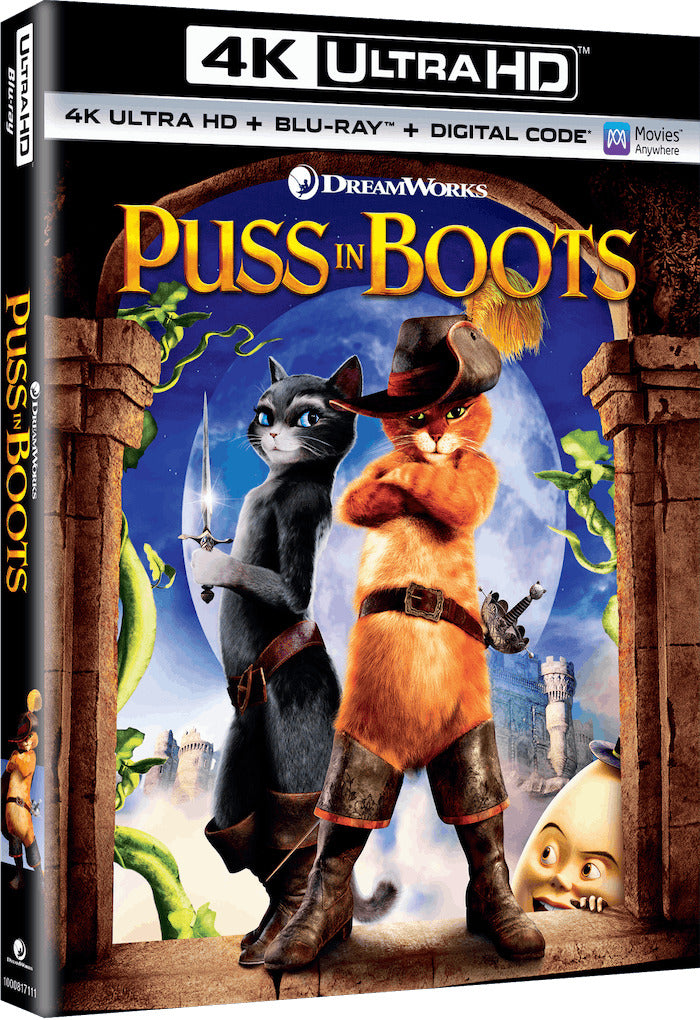 Puss in Boots 4K Blu-ray