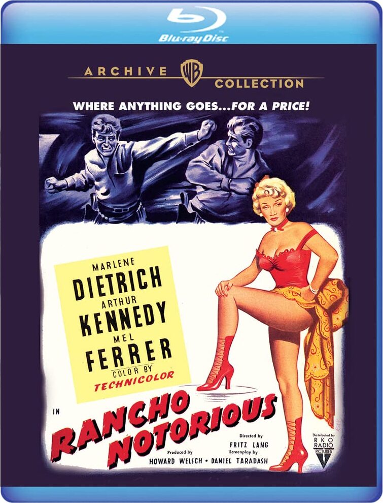 Rancho Notorious (1952) de Fritz Lang - front cover