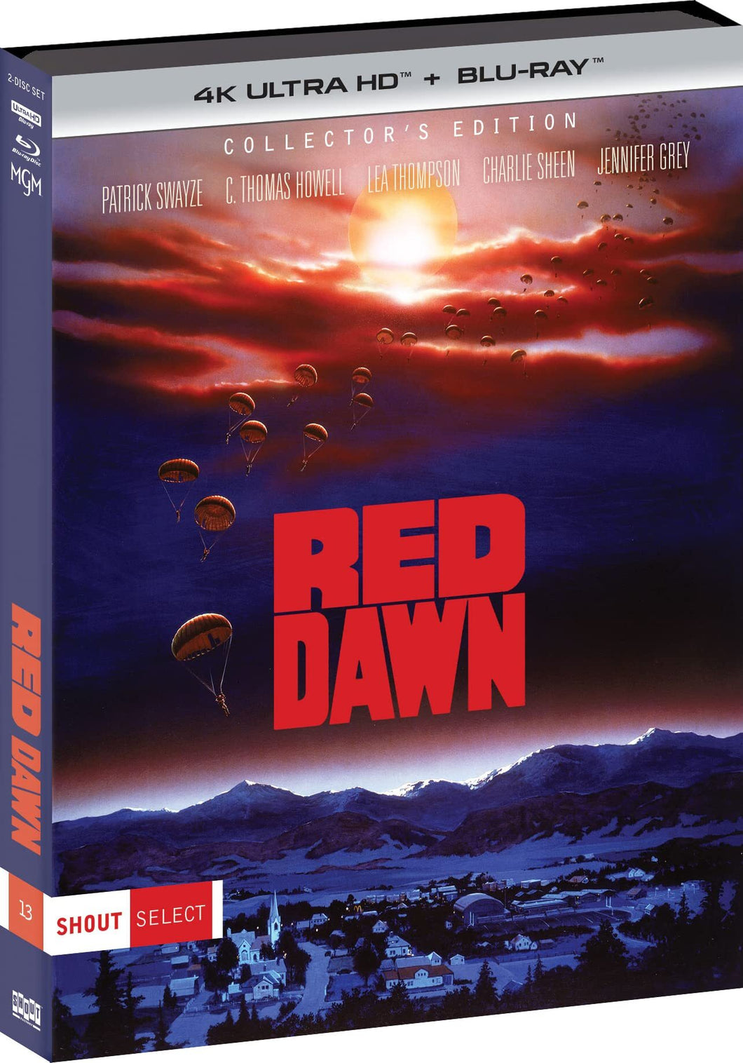 Red Dawn 4K (1984) de John Milius - front cover