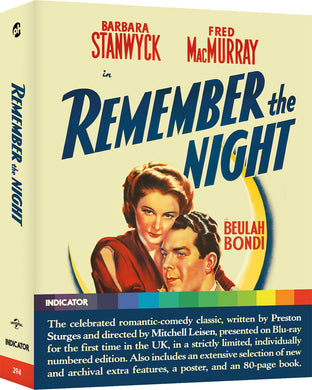 Remember the Night (1940) de Mitchell Leisen - front cover