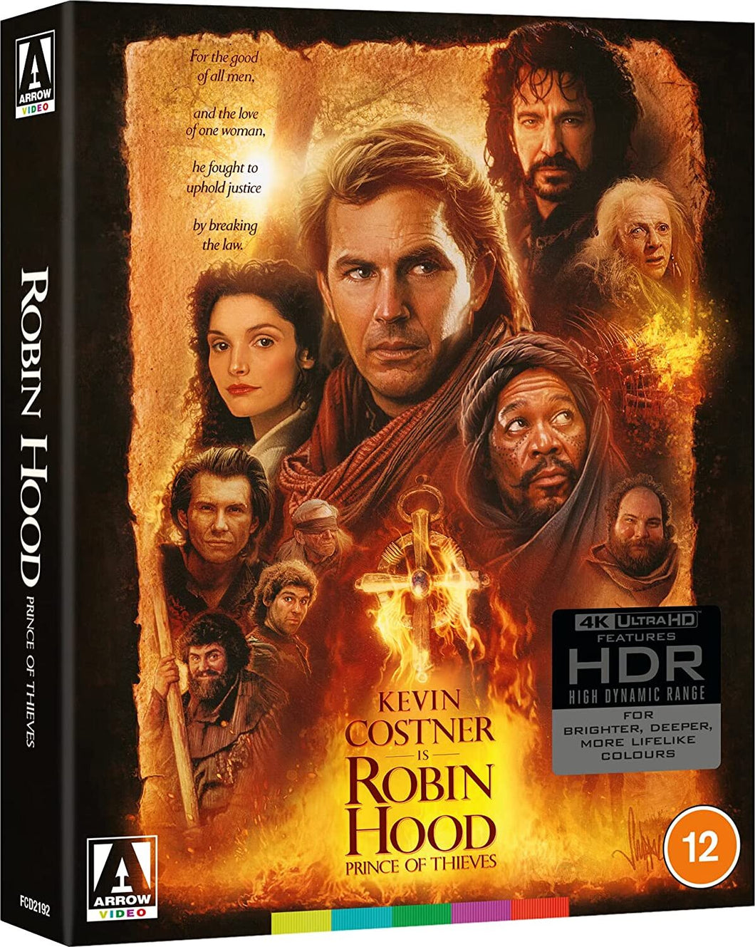 Robin Hood: Prince of Thieves 4K (1991) de Kevin Reynolds - front cover
