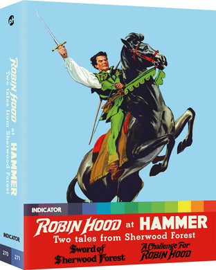 Robin Hood at Hammer: Two Tales from Sherwood Forest (1960-1967) de Terence Fisher - front cover