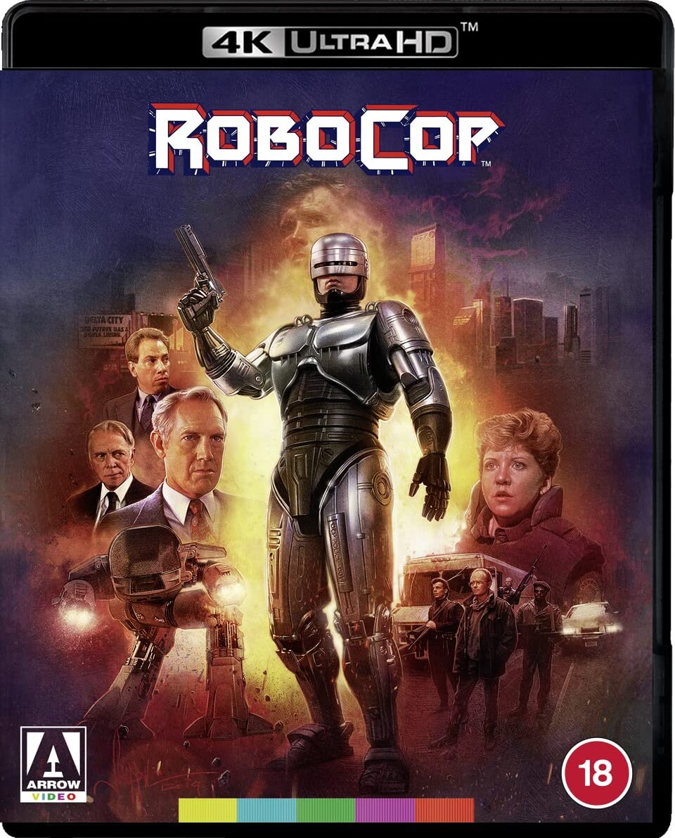 Robocop 4K (1987) de Paul Verhoeven - front cover