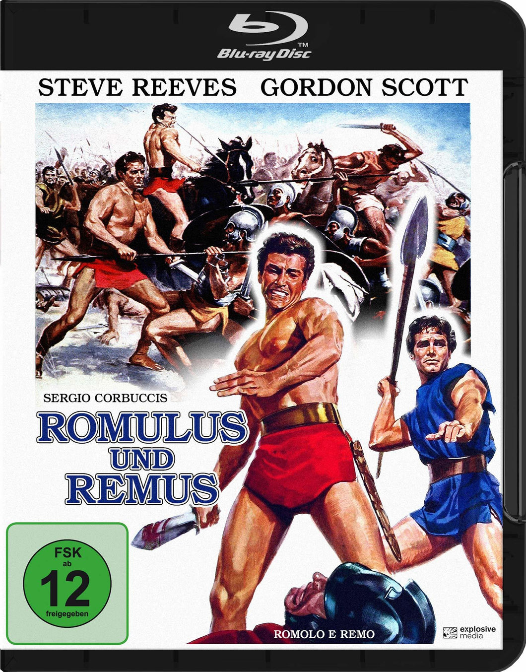 Romulus und Remus (Romulus et Remus) (1961) de Sergio Corbucci - front cover