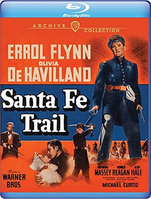 Santa Fe Trail (1940) de Michael Curtiz - front cover
