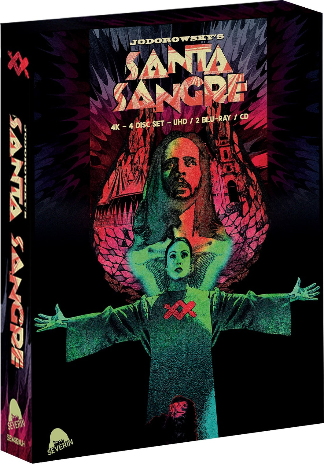 Santa Sangre 4K (1989) de Alejandro Jodorowsky - front cover