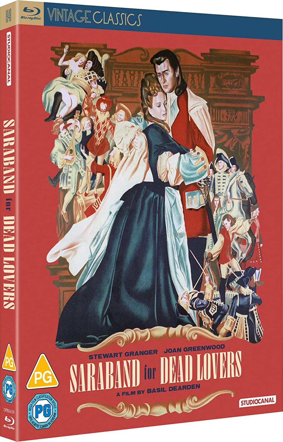 Saraband for Dead Lovers (1948) de Basil Dearden - front cover
