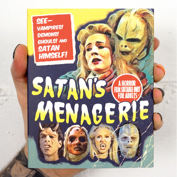 Satan's Menagerie (2001) de Gary Griffith - front cover