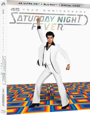 Saturday Night Fever 4K (VF + STFR + BR + Bonus) (1978) de John Badham - front cover