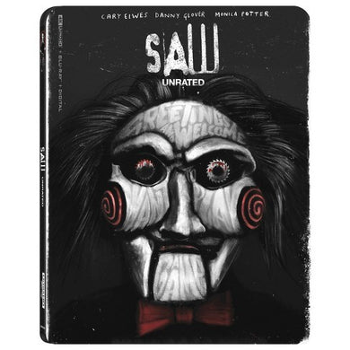 Saw 4K (2004) de James Wan - front cover