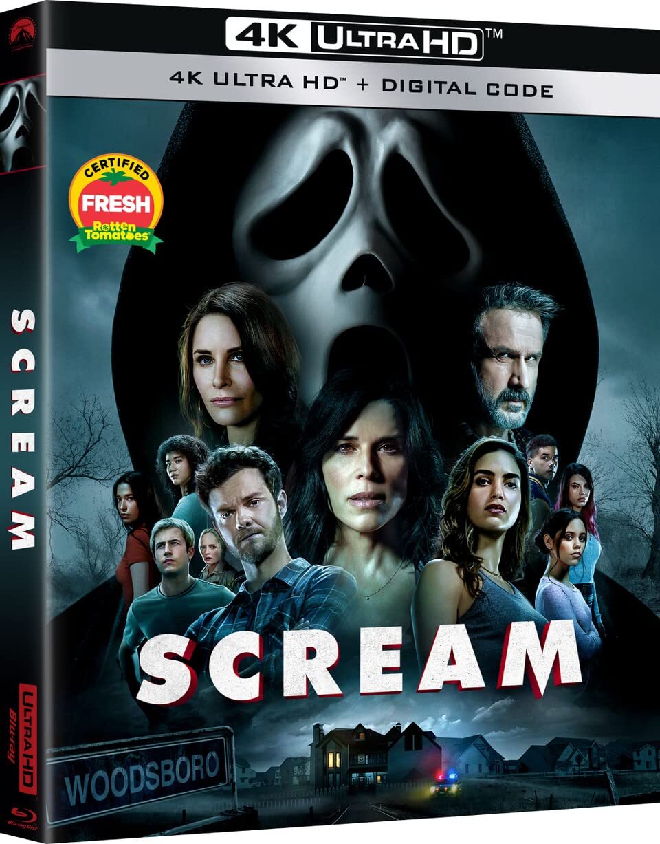 Scream 4K (2022) de Matt Bettinelli-Olpin, Tyler Gillett - front cover