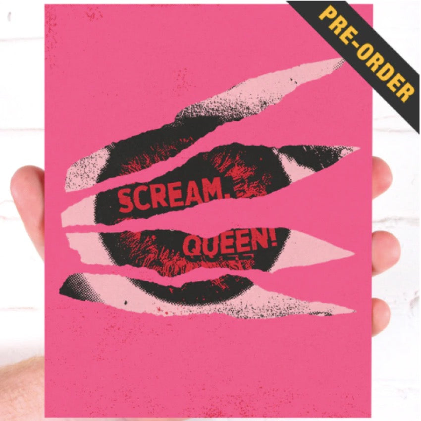Scream, Queen! (avec fourreau) (2019) de Roman Chimienti, Tyler Jensen - front cover