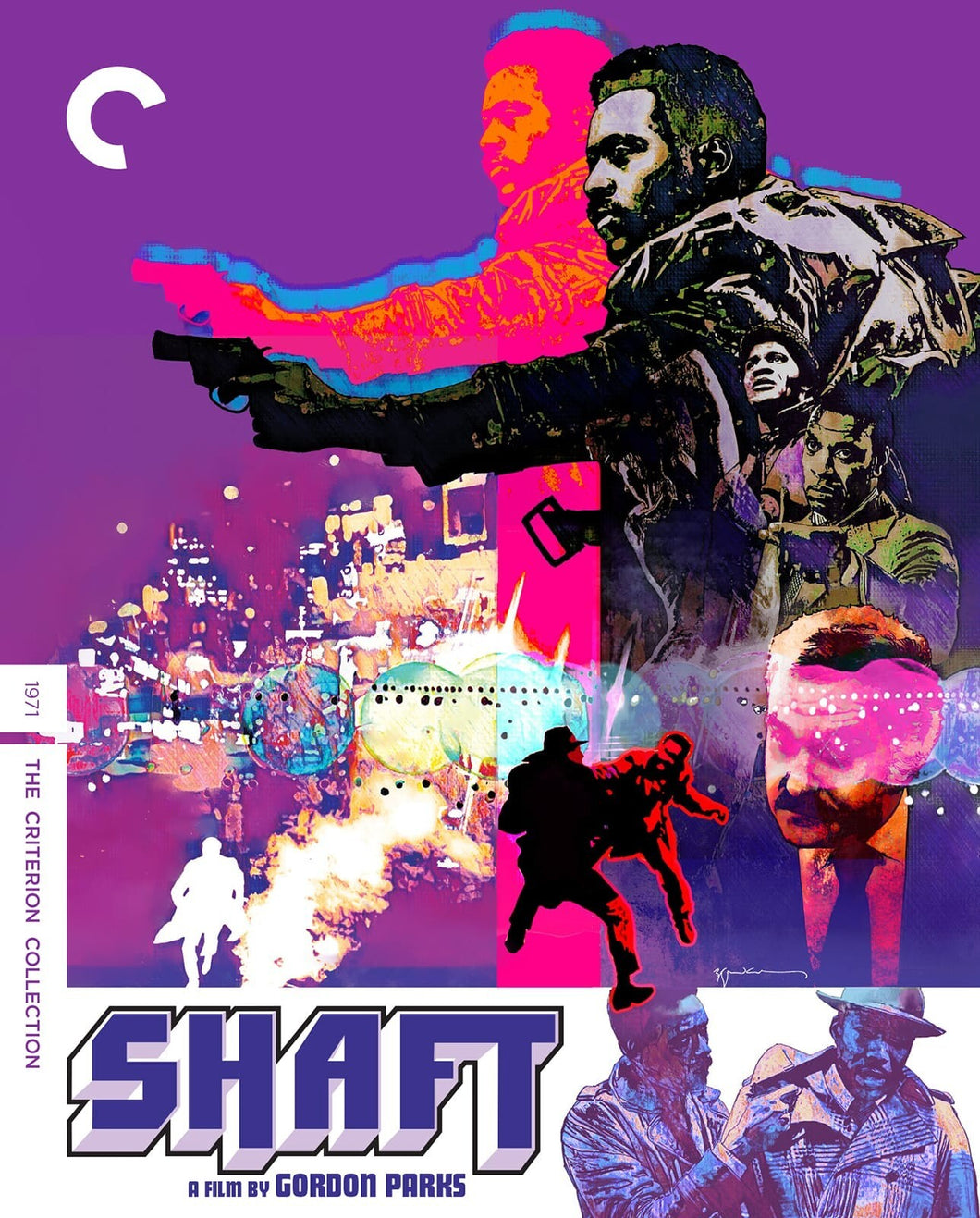 Shaft 4K (1971) de Gordon Parks - front cover