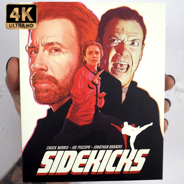 Sidekicks 4K (1992) de Aaron Norris - front cover