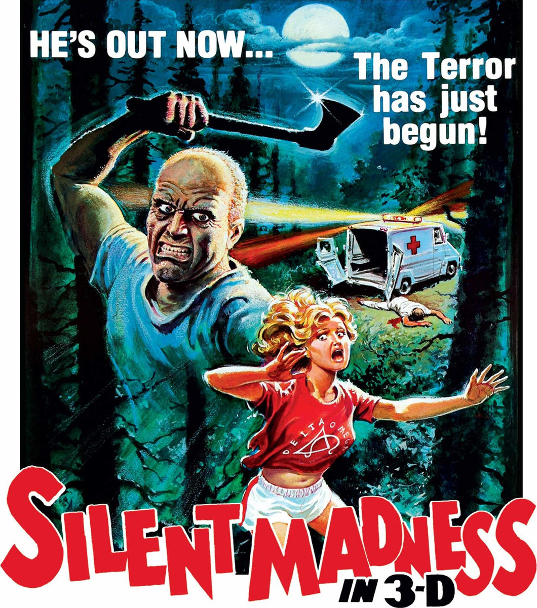 Silent Madness 3D (1984) de Simon Nuchtern - front cover