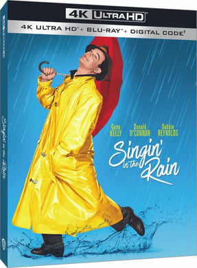 Singin' in the Rain 4K (1952) de Stanley Donen, Gene Kelly - front cover