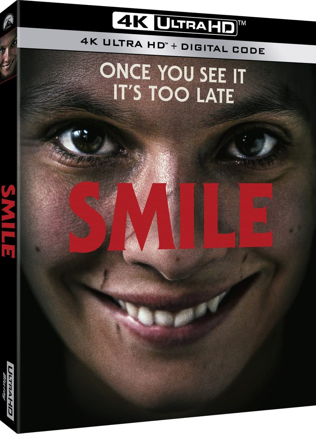 Smile 4K (2022) de Parker Finn - front cover