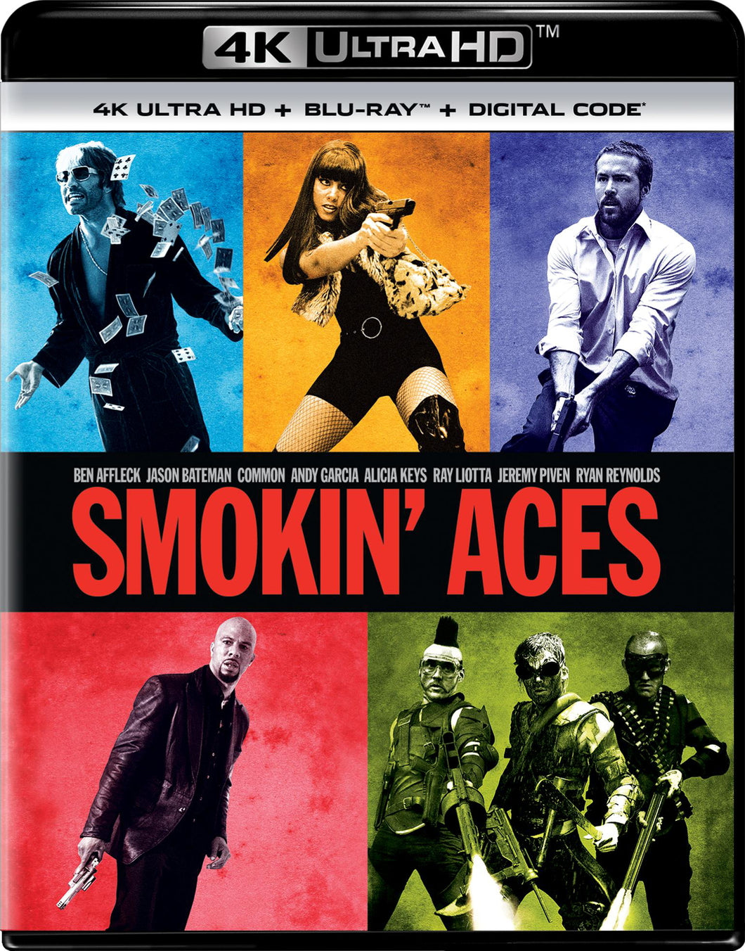 Smokin' Aces 4K (2006) de Joe Carnahan - front cover