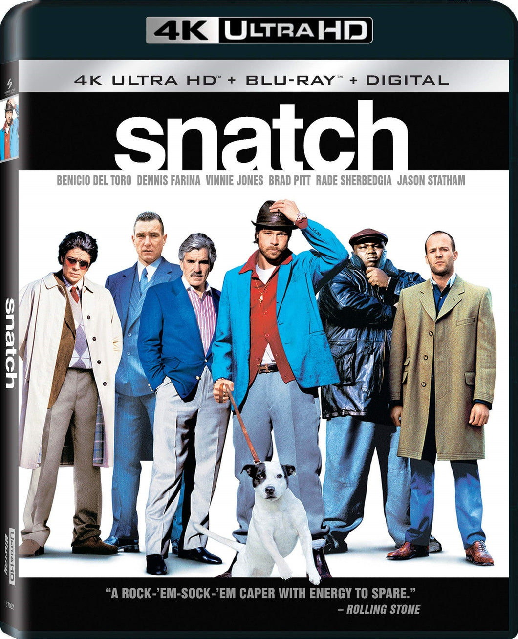 Snatch 4K (2000) de Guy Ritchie - front cover