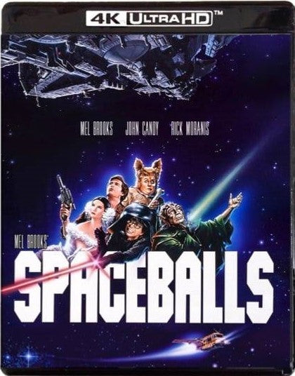 Spaceballs 4K (1987) de Mel Brooks - front cover