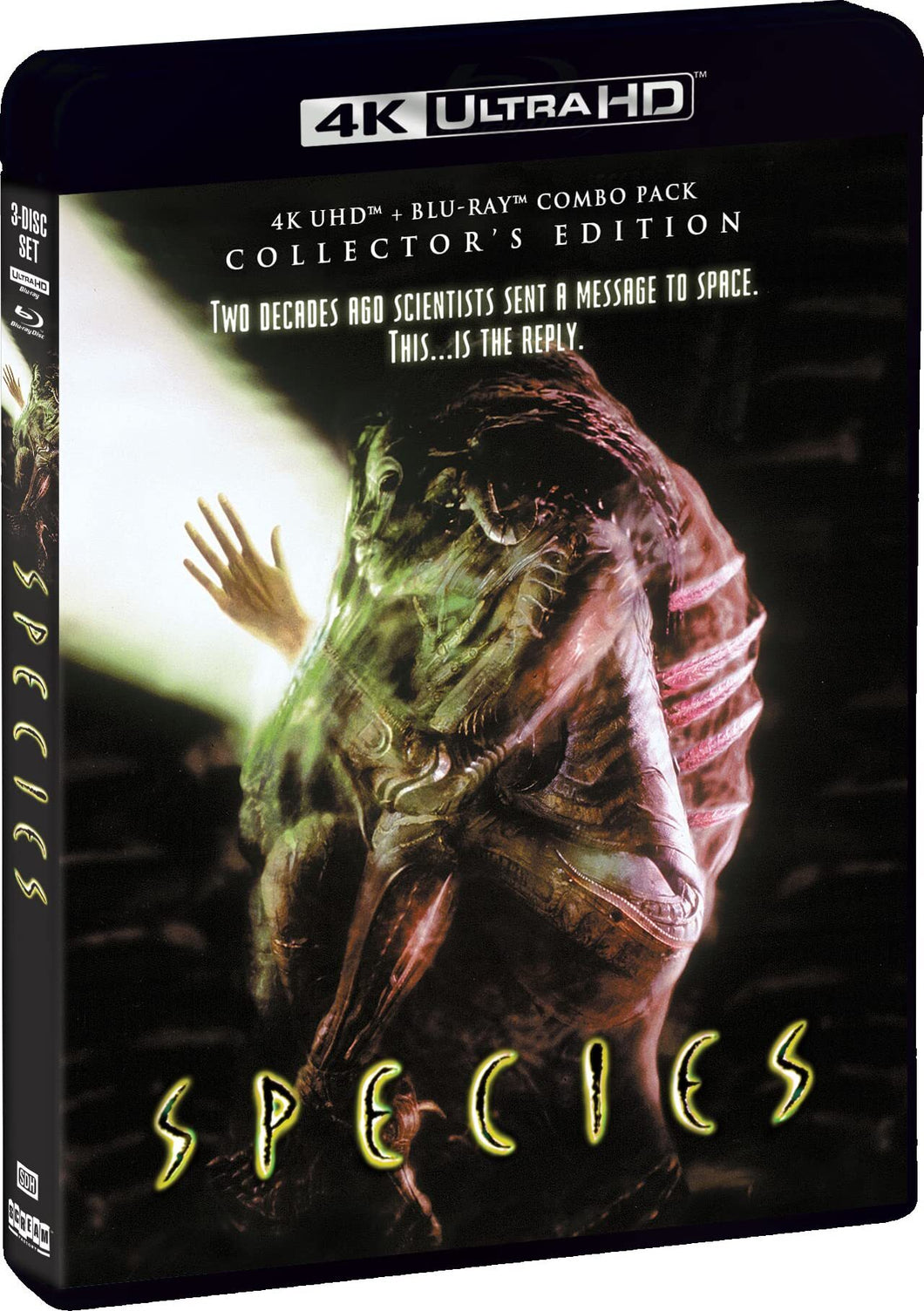Species 4K (avec fourreau) (1995) de Roger Donaldson - front cover