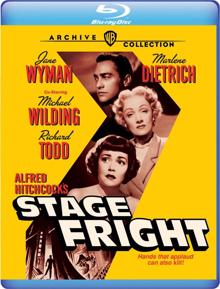 Stage Fright (1950) de Alfred Hitchcock - front cover