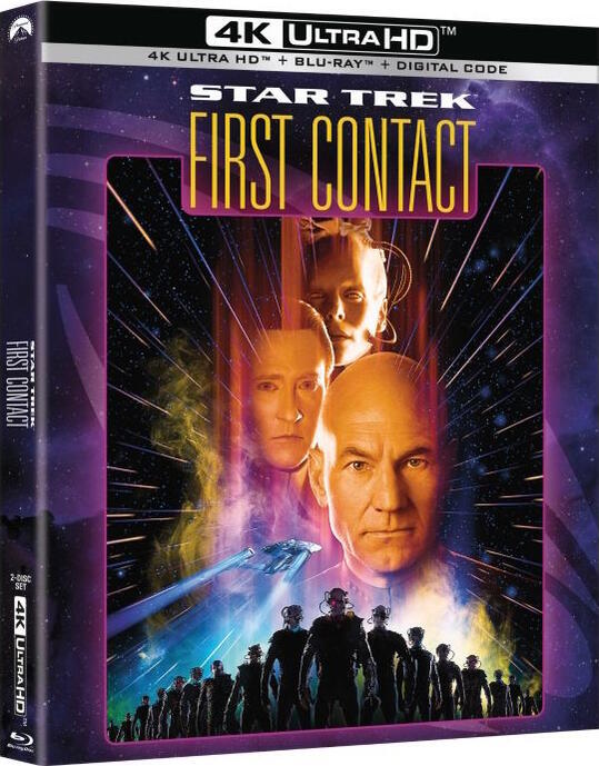 Star Trek: First Contact 4K (avec VF + STFR) - front cover